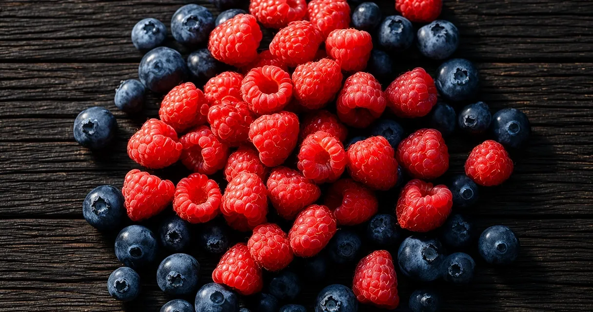 Fresh berries detail